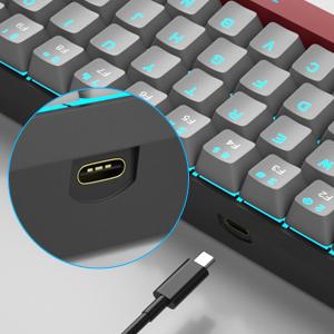 MageGee MK-Box 60% Compact Mechanical Gaming Keyboard, LED Backlit 68 Keys Portable Mini Wired Office Keyboard with Brown Switches for Windows Laptop PC Mac MageGee MK-Box 60% Compact Mechanical Gaming Keyboard, LED Backlit 68 Keys Portable Mini Wired Office Keyboard with Brown Switches for Windows Laptop PC Mac