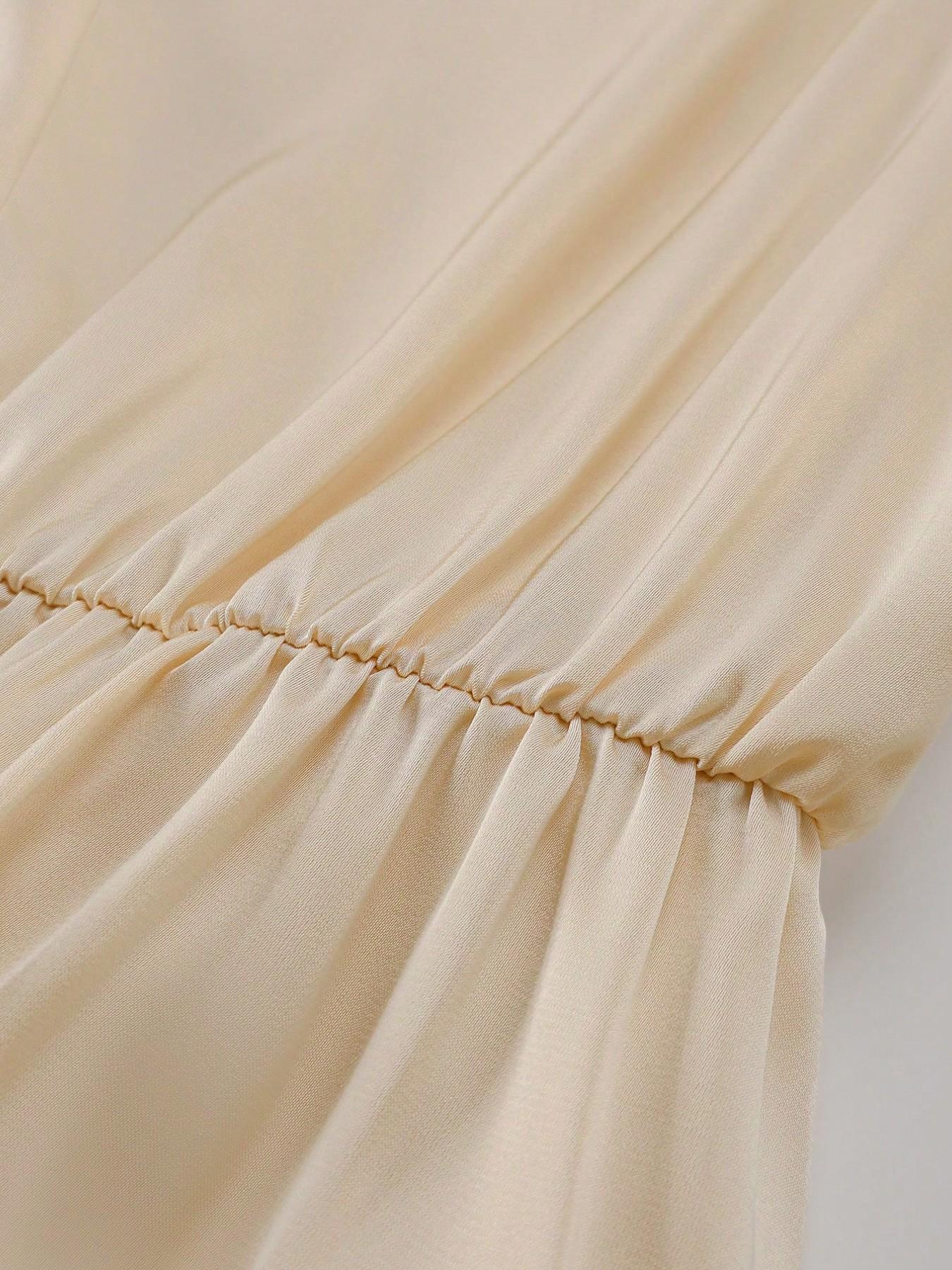 Women's Fashion Sleeveless Bow Neck Fitted Casual Dress, Perfect for Daily Commuting, Stylish and Comfortable, Ideal for Everyday Wear