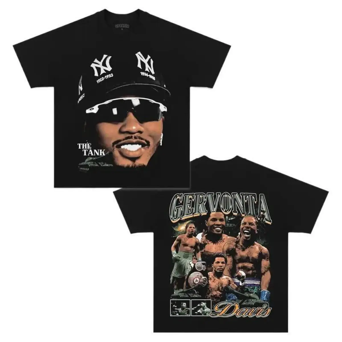 [Graphic Tee]COMBATWEAR GERVONTA DAVIS V2 TEE, Unisex Boxing Shirt, UFC Graphic Tee T-Shirt street wear