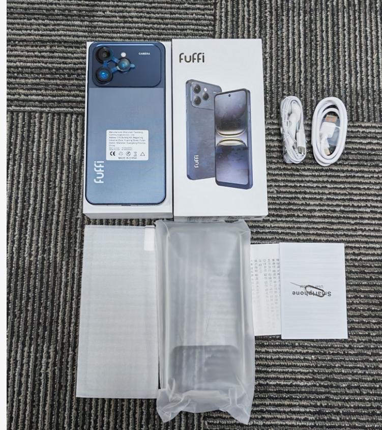 FUFFi M17 PRO Fashion Large Screen Smartphone, 6.56-Inch HD Screen, 4G Network, 2MP+2MP Camera, 3GB RAM, 32GB ROM, 3100mAh Battery, Dual SIM Dual Standby, Android 10.0