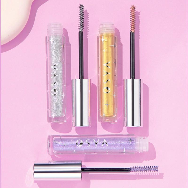 Shimmering Mascara, Waterproof and Smudge-proof, Curls and Lengthens Lashes, Perfect for Music Festivals.