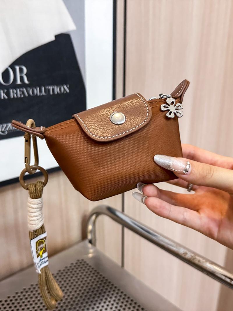 Women's Mini with Detachable Nylon Wristband, Zipper Closure, Decorative Bag, Wrist Strap Wallet, Christmas Gift, Suitable for Young Girls