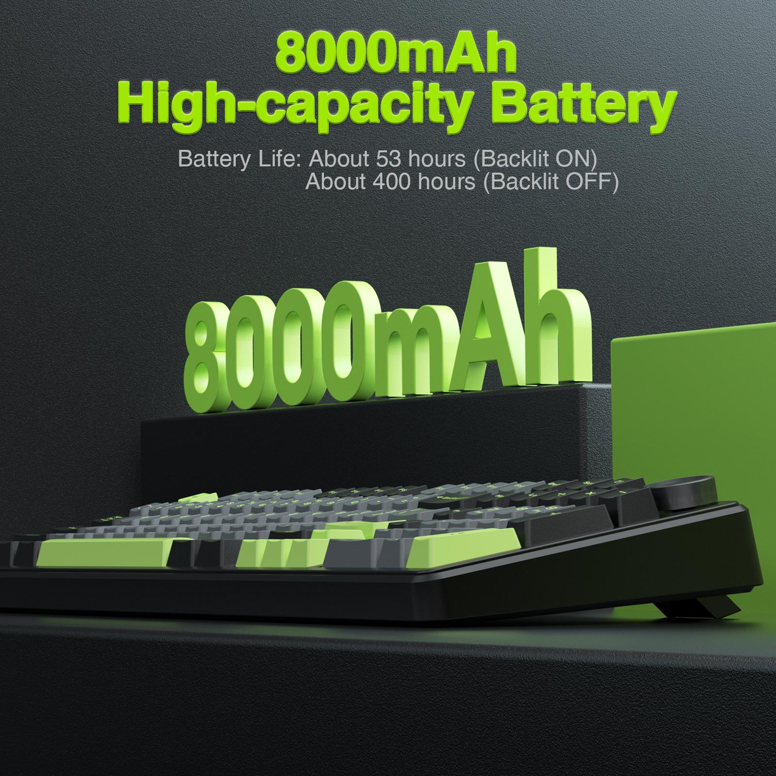 AULA F99 Pro Wireless Gaming Mechanical Keyboard with Knob Control, Tri-Mode BT5.0/USB-C/2.4GHz Hot Swappable Custom Keyboard,Pre-lubed Linear Switches,Gasket Structure,RGB Backlit Computer Gaming Keyboards PC Accessories   TikTokShopfalldealsforyou