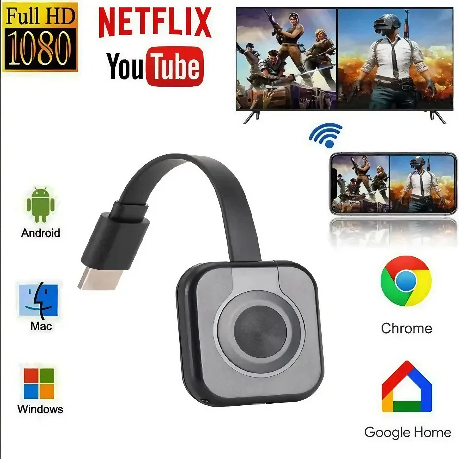 Portable WiFi Audio Video Transmitter & Receiver, Mobile Screen Mirroring Device with HDMI Cable for Android Smartphones, PC, TV, Projector, Devices Portable WiFi Audio Video Transmitter & Receiver, Mobile Screen Mirroring Device with HDMI Cable for Android Smartphones, PC, TV, Projector, Devices
