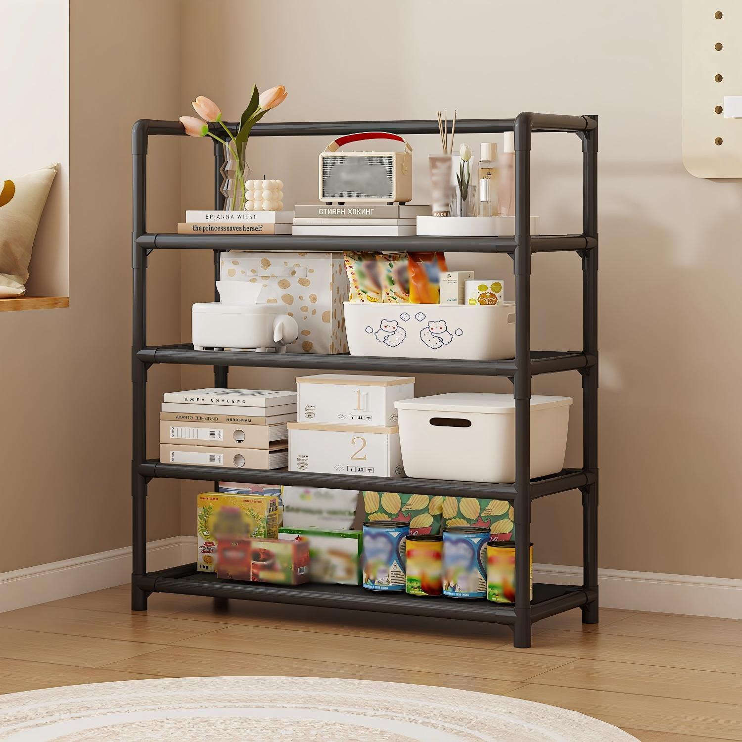 Multi-Layer Storage Rack, Easy Assembly Shoe Organizer, Home Indoor Use, Student Dormitory Display Shelf, Multifunctional Stand