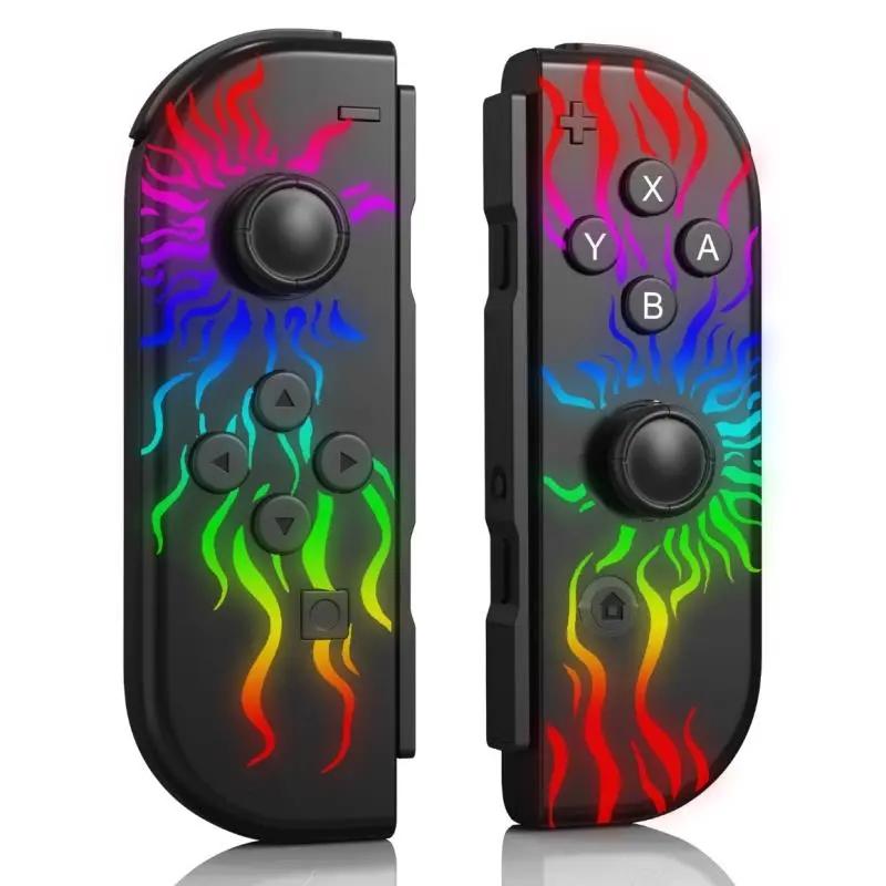 Game Controller (Left/Right) for Switch and Switch 2 Bluetooth Connectivity - Wireless Game Controller with Dual Vibration, Motion Control, Screenshot, and Wake-up Functions. A must-have for staying home, and a great gift for your boyfriend.