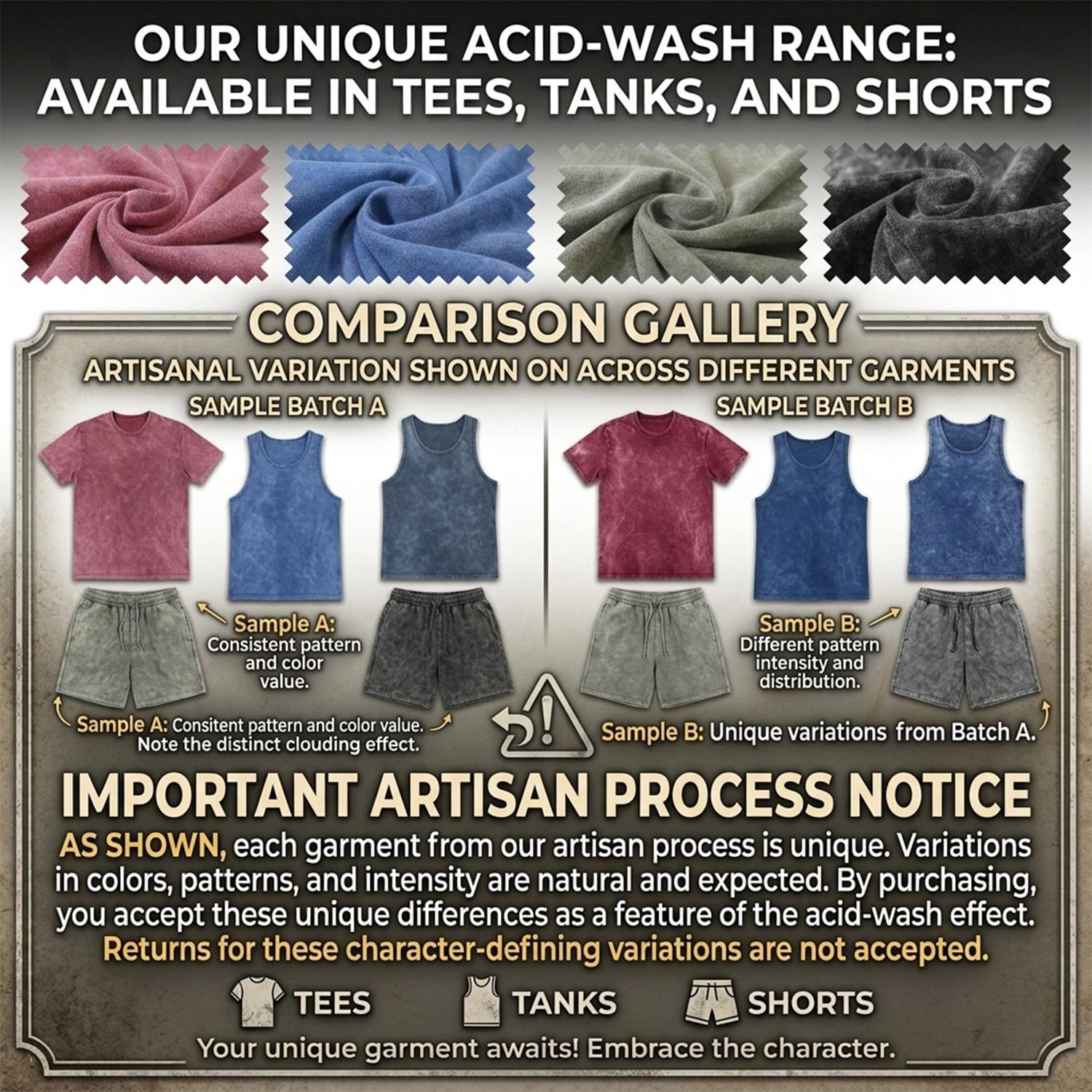 Mens 2 Piece Outfits Acid Wash Short Sets Vintage T-Shirt Lightweight Breathable Cotton Tee and Drawstring Shorts Set Retro Y2K Grunge Streetwear Co-ords Summer Casual Matching Sweat Tracksuit Male Gym Loungewear Aesthetic Clothing Regular Fit Faded Look