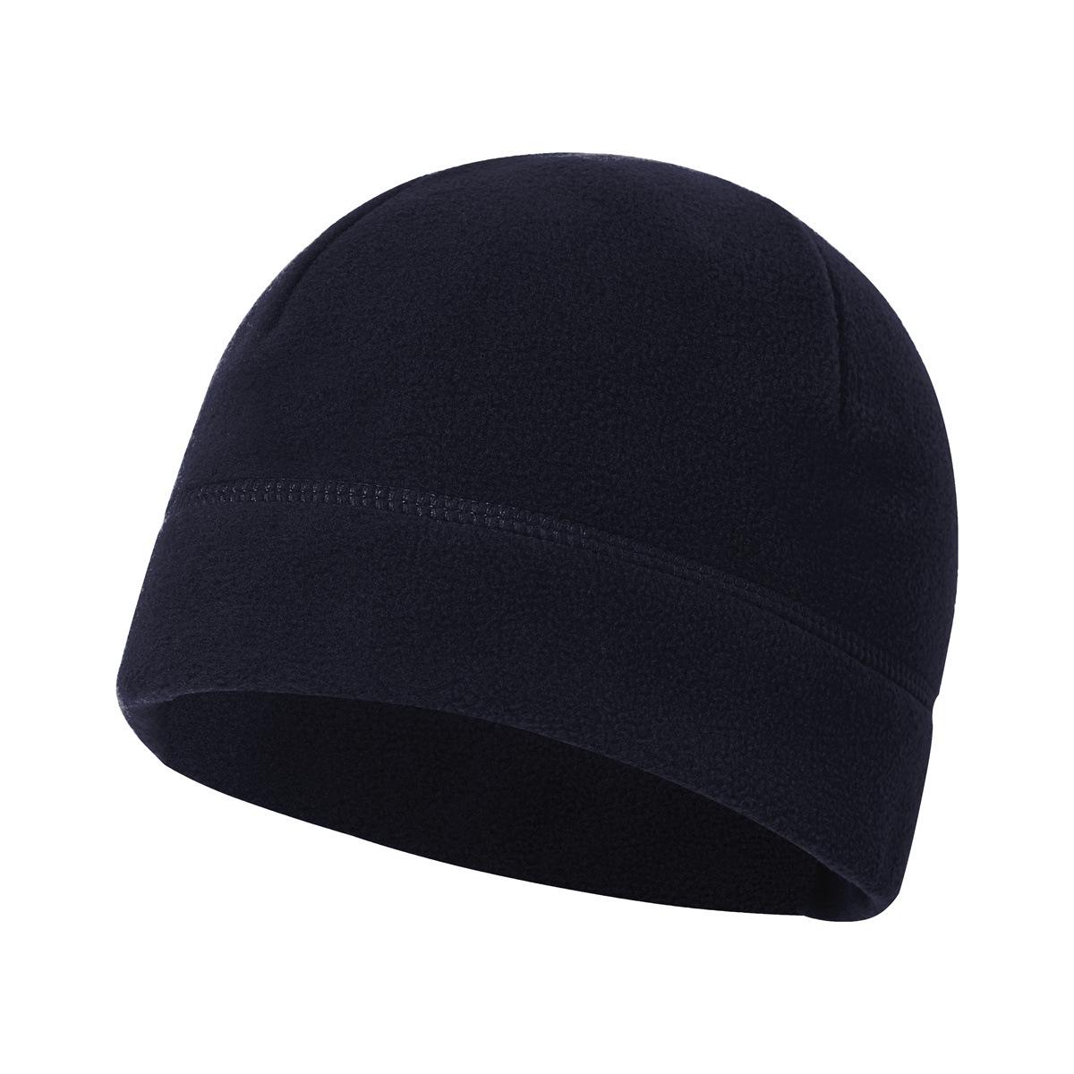 Autumn and winter fleece cap outdoor riding warm fleece cap sports cold climbing cycling skiing running hat