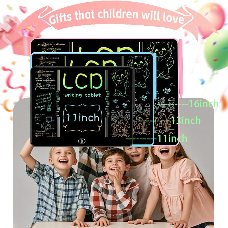 11/13/16-Inch Large LCD Writing Tablet, Erasable Electronic Drawing Board for Teens & Adults, Portable Sketchpad for Home, Office & School, Digital Writing Tablet, Graphics Drawing Tablet, Back-to-School & Holiday Gift