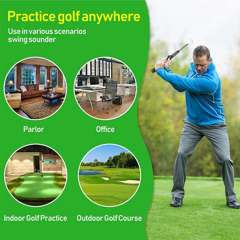 Golf Swing Trainer Training, Adjustable Golf Practice Stick, Help Beginners Practice Swinging, Golf Equipment, 1 Piece