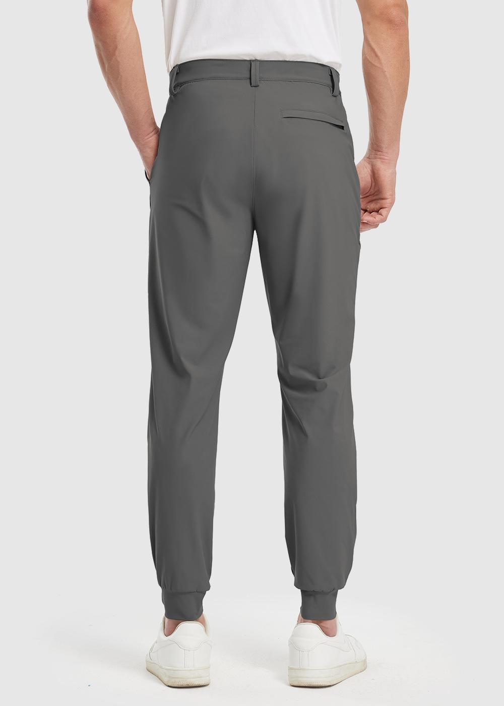 TBMPOY Men's Stretch Fit Casual Work Golf Pants Joggers Pants  with 4 Pockets