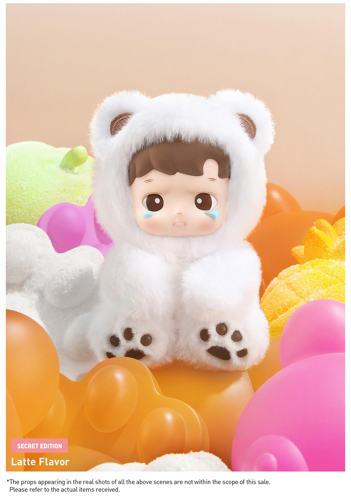 POP MART HACIPUPU Gummy Bear Series-Vinyl Plush Pendant Blind Box POP MART HACIPUPU Gummy Bear Series-Vinyl Plush Pendant Blind Box