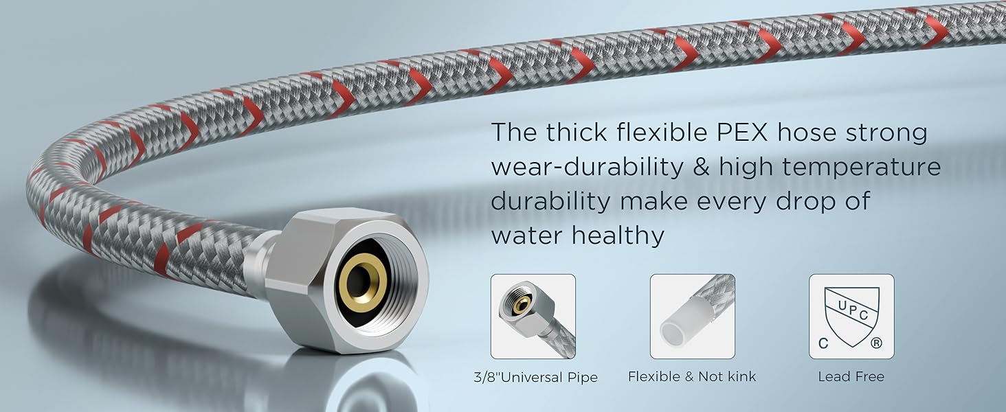 FORIOUS Bathroom Faucets 3 Hole, Bathroom Sink with Pop up Drain, Lead-Free Two Handles 4 Inch Bathroom Sink Faucet for Basin,Vanity, Farmhouse