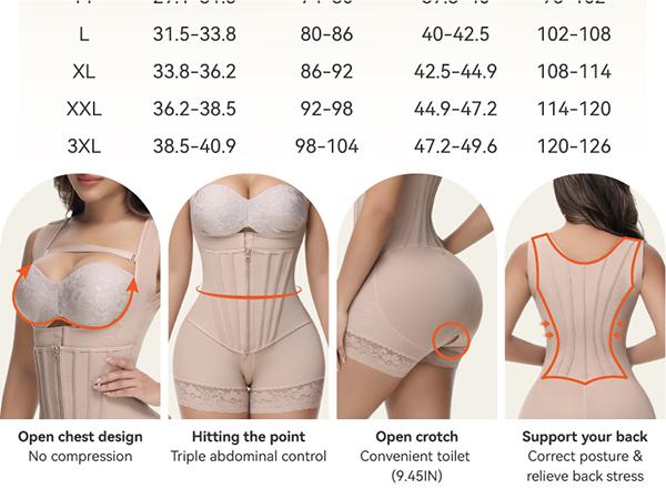 Fajas Moldeadoras Shapewear Tummy Control Full Body Shaper Post Surgery Compression Garment Shaping Girdles SpringStatements Fajas Moldeadoras Shapewear Tummy Control Full Body Shaper Post Surgery Compression Garment Shaping Girdles SpringStatements