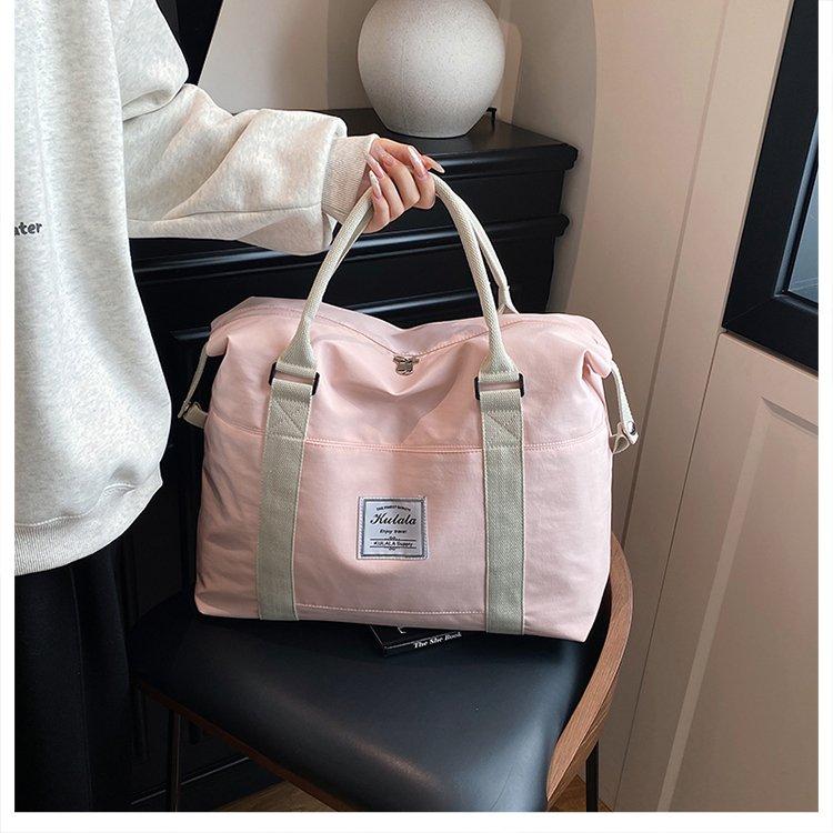 1PC Casual Travel Tote Bag Large Capacity Multi-Functional Handbag Crossbody Bag with Shoe Compartment for Gym Business Trip