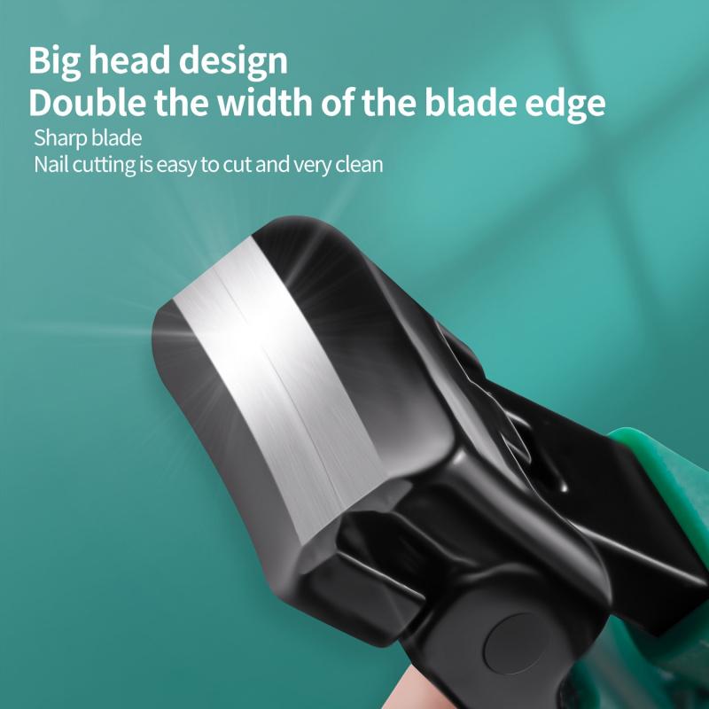 Mouth Splash Proof Nail Clipper, Sharp Foot Trimming Tool Set, Single Item Clippers for Manicure & Pedicure, No Ca Prop 65