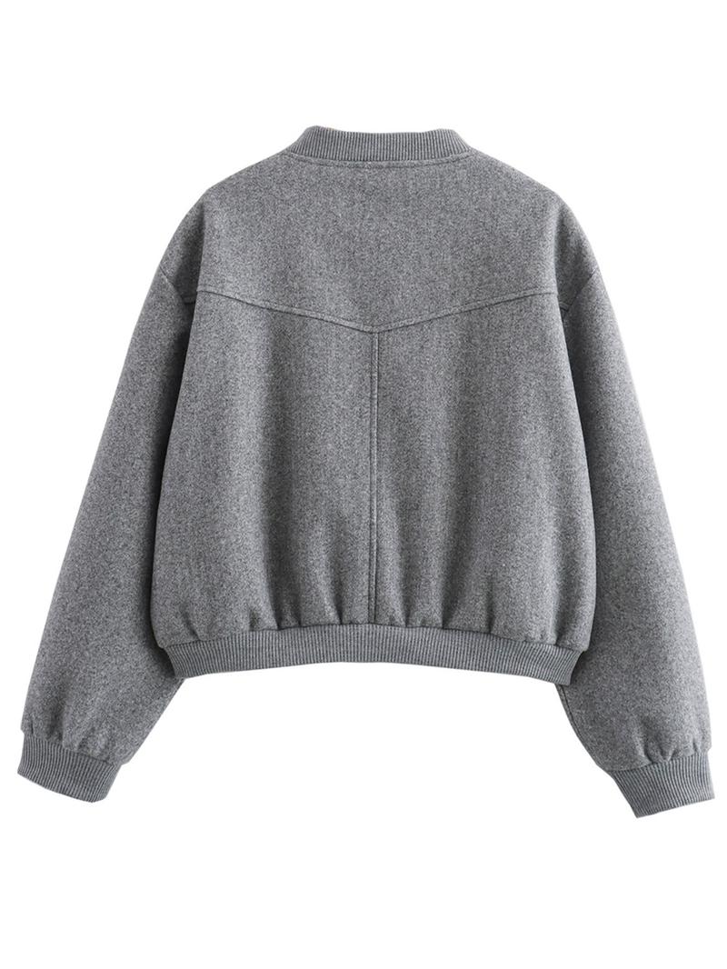 Women's casual jacket, stylish and comfortable design, perfect for everyday wear, a versatile fashion staple for spring and autumn.