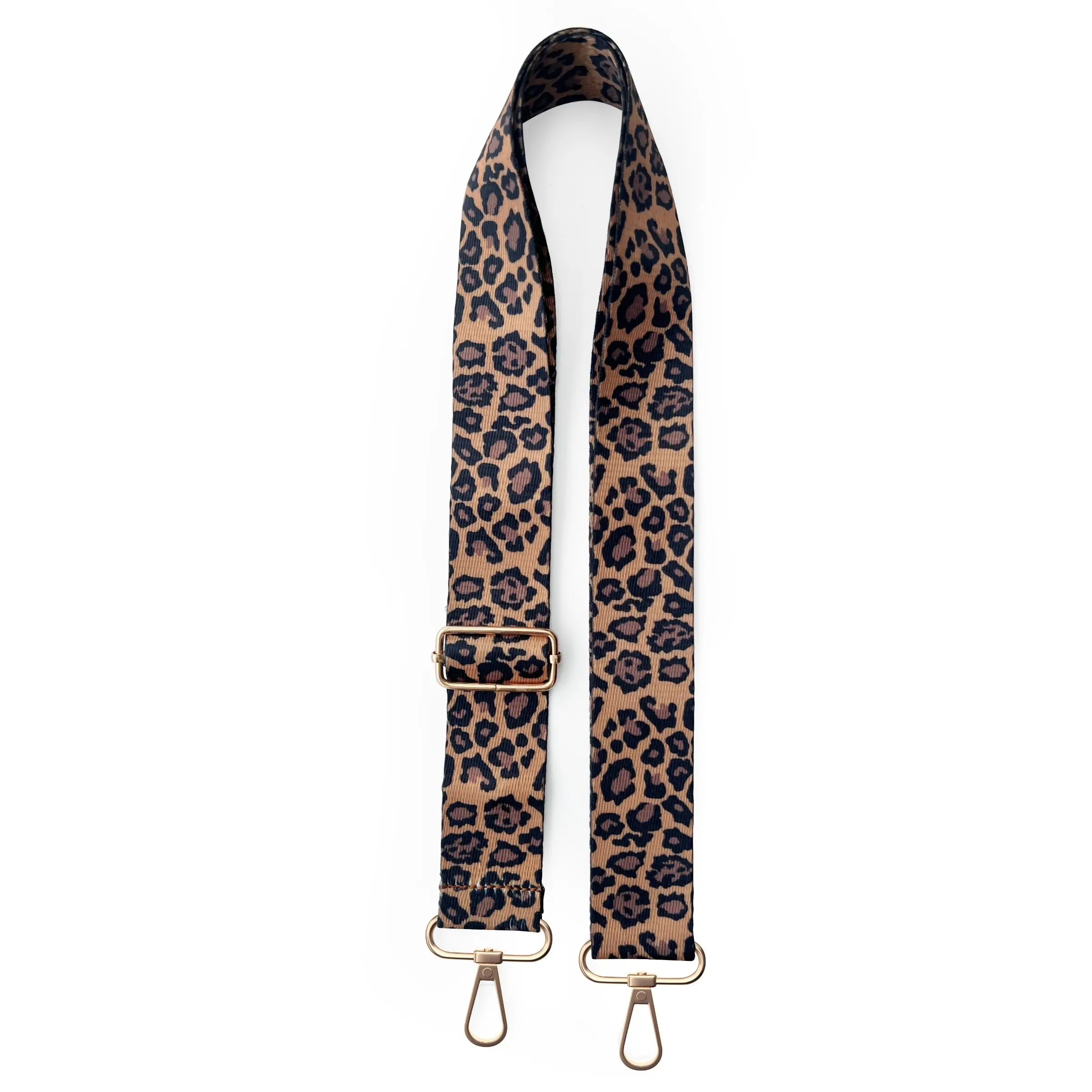 Adjustable Leopard Print Crossbody Bag Strap, Fashion Replacement Shoulder Strap, Suitable for Women's Wallets, Stylish and Versatile