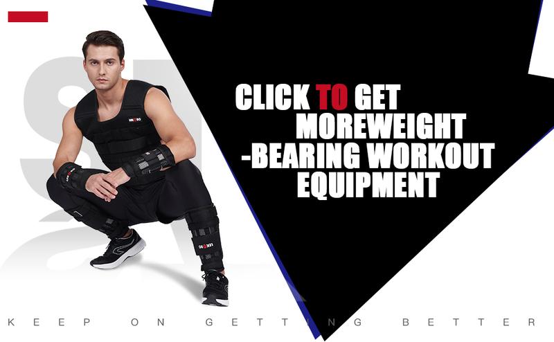 Adjustable Weighted Vest 44LB Workout Weight Vest Training Fitness Weighted Jacket for Men Women(Included 96 Steel Plates Weights)Gym Belt,Outdoorfun Muscle Exercise Equipment