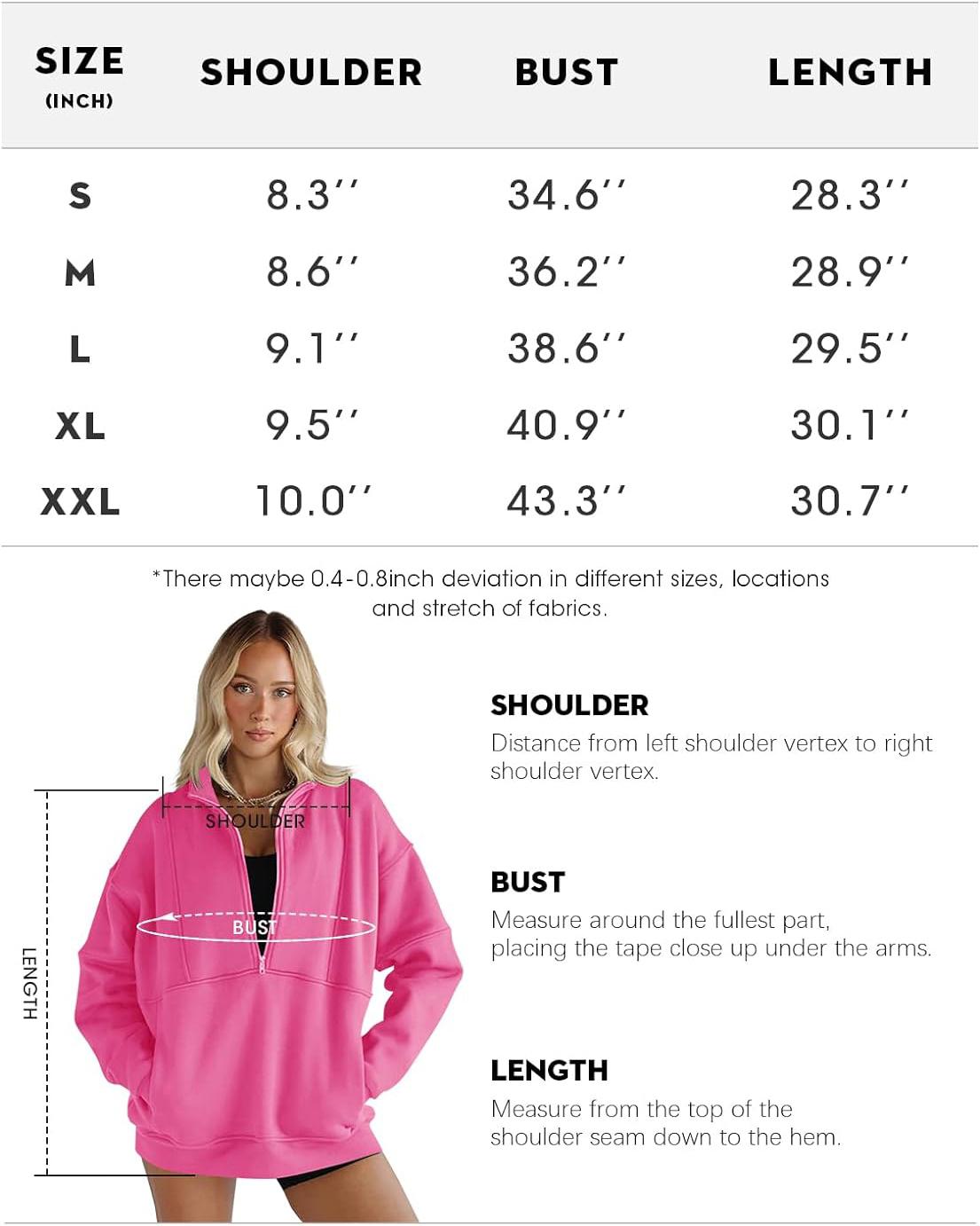 Goranbon Women's Half Zip Sweatshirts Fleece Stand Collar Long Sleeve Thumb Hole Oversized Pullovers with Pockets