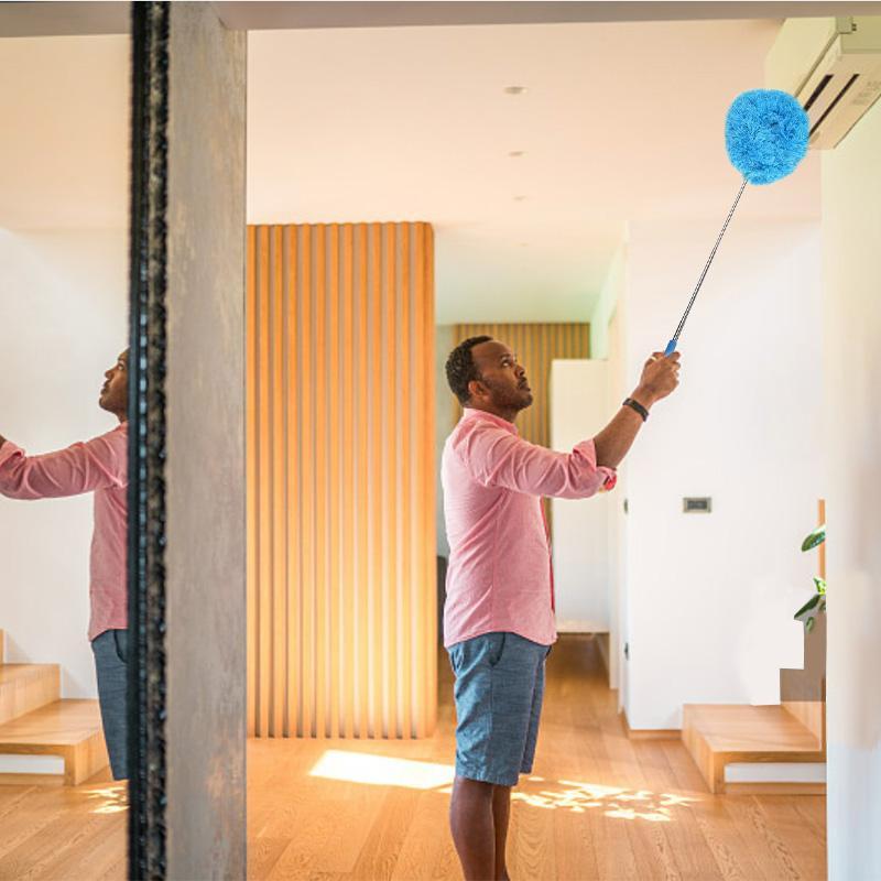 Extendable Handle Removable Head Microfiber Duster | Anti-Static, Washable & Reusable | Ideal for Ceiling Fans, Household & Seasonal Cleaning (Summer/Fall) Extendable Handle Removable Head Microfiber Duster | Anti-Static, Washable & Reusable | Ideal for Ceiling Fans, Household & Seasonal Cleaning (Summer/Fall)