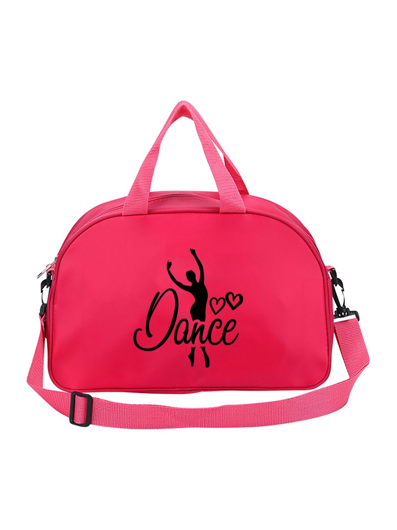 Dance Dance Bag Handbag Crossbody Two-In-One Large Capacity, Dedicated Dance Student Bag, Yoga Fitness Travel Bag