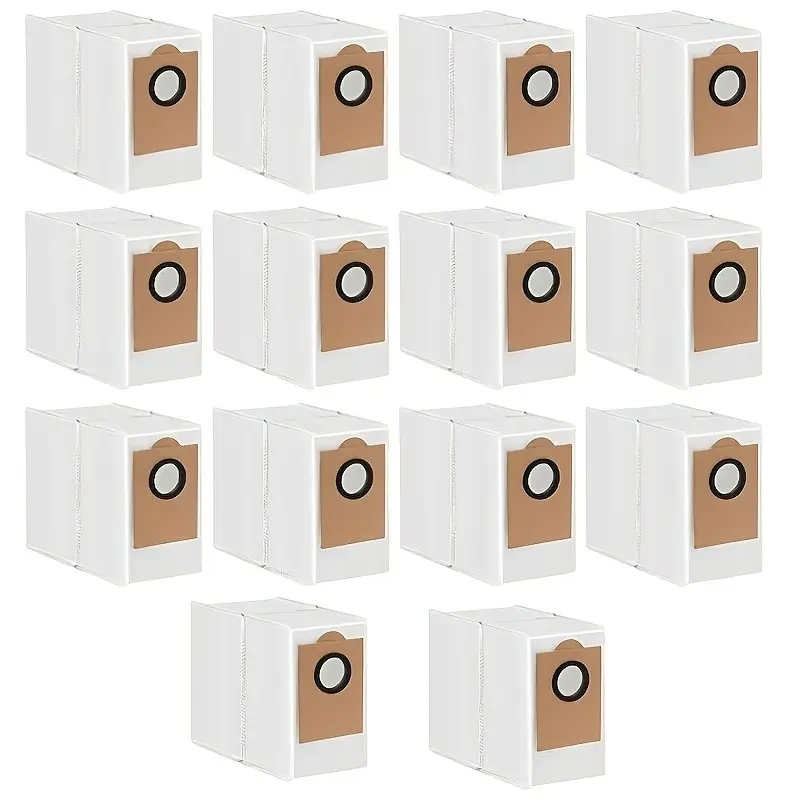 14pcs Replacement Parts for Lefant M3/m3 Max Robot Vacuum Cleaner, Includes 14 Dust Bags, Essential Accessories for Maintenance