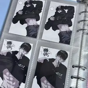 2 Pcs/Set Korean BL Manhwa Monday's Savior‌ Lomo Card Won Yoil,Gu Yunwon Couple Outfit HD Photocard for Fans Collection Gift