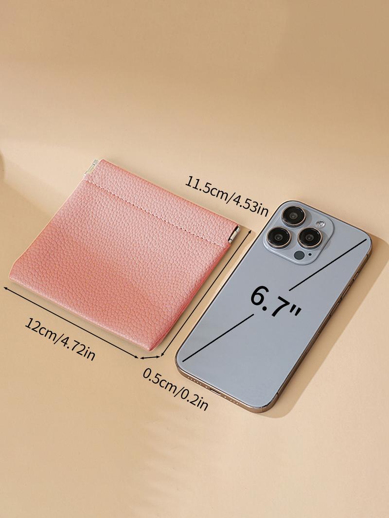 Lightweight Makeup Bag, Easy Clean Travel Cosmetic Pouch, Multi-Purpose Mini Makeup Bag, Essential Travel Toiletry Organizer, Handheld Cosmetic Pouch