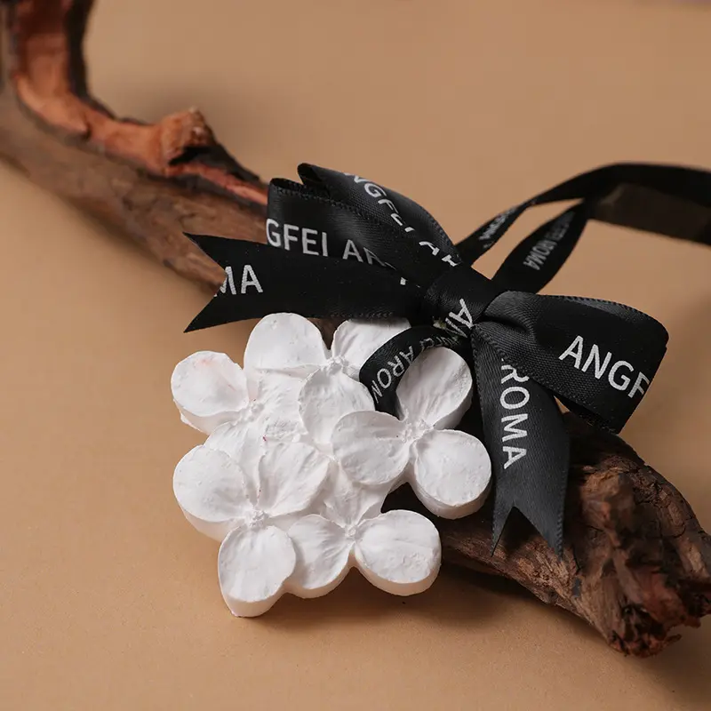 Gypsum Scented Bouquet Tablets - Flameless Aromatherapy Diffuser Stones, Decorative Hanging Fragrance for Home, Car Interior Accessories