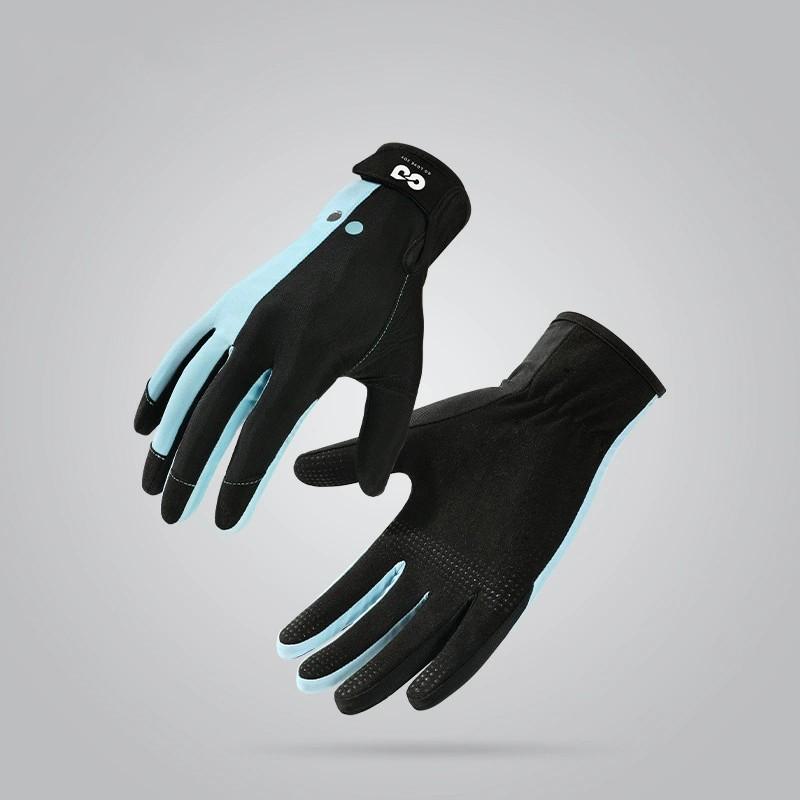 1 pair Professional Dive Gloves for Men and Women, Summer Swimming Gear, Surfing Ultra-Fine Silicone Anti-Slip Durable Sunscreen Gloves