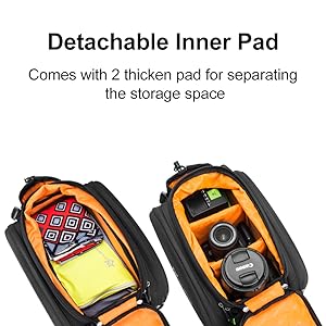 ROCKBROS Bike Panniers for Bicycle Trunk Bag 17L-45L bag Waterproof