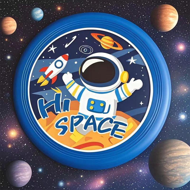 Safety Soft Flying Disc DIY Outdoor Sports Frisbee Lightweight Portable Parent-Child Interactive Toy for Beach Camping Garden Leisure & Holiday Gift