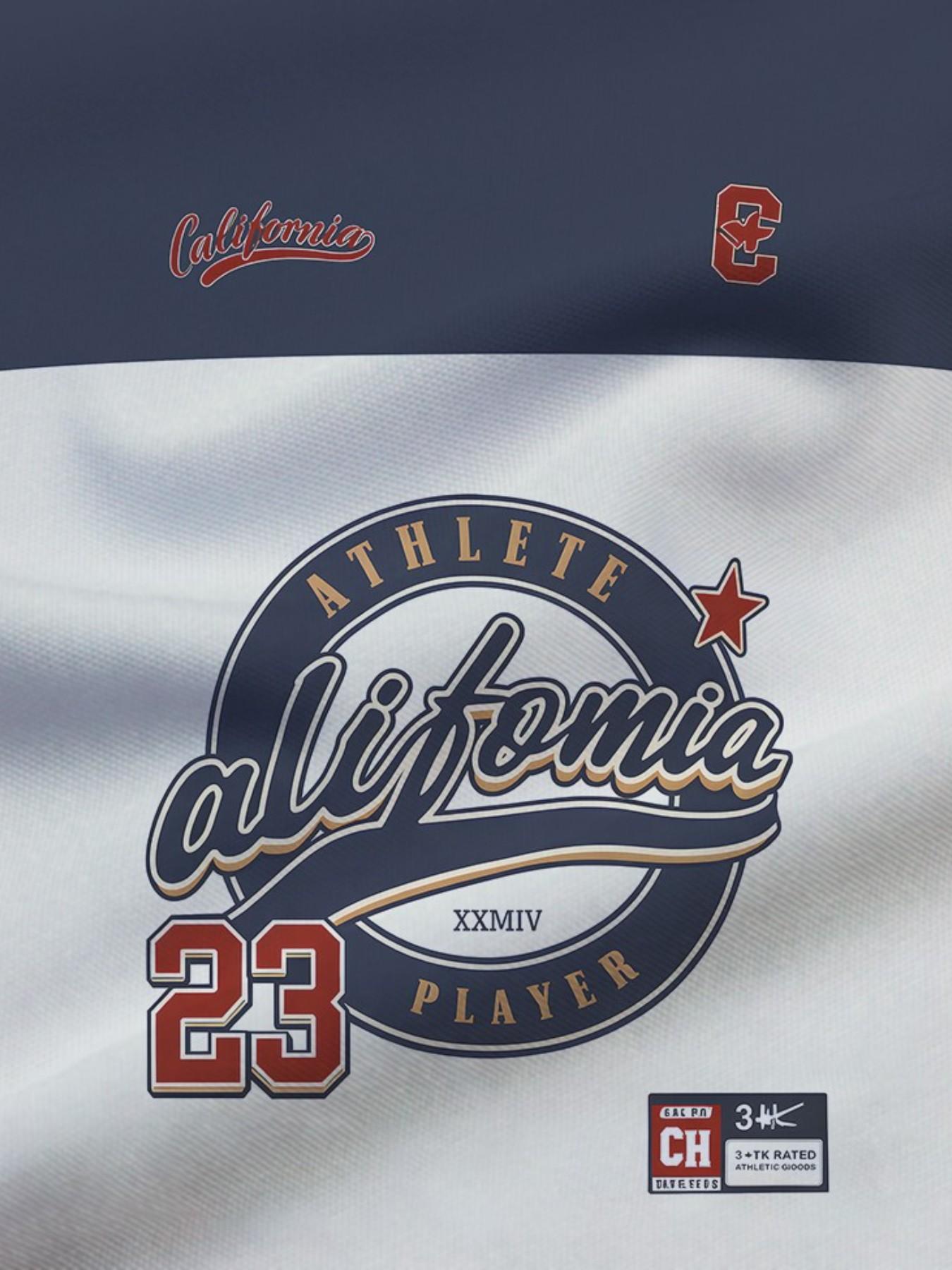 American Vintage Jersey Short Sleeve, California Street Style, Court Hero, Summer Cool Look, Long H-Type Fit