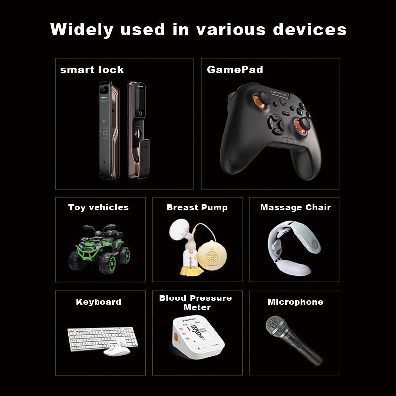 4 Pack Aa + 4 Pack Aaa Rechargeable Lithium Batteries with Battery Charger Kit, Eco-Friendly Power Solution for Household Devices, Long-Lasting and Reliable Performance