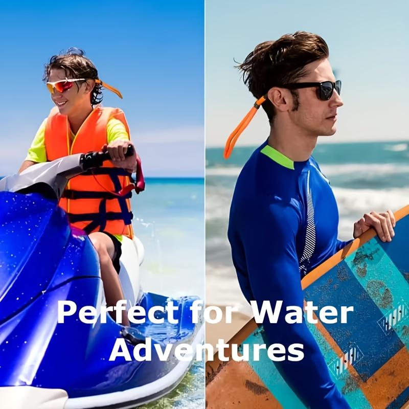 Adjustable Floating Eyeglass Strap, Floating Eyeglass Lanyard, Buoyancy Goggle Mount,Unisex Eyeglass Strap, Outdoor Safety Sunglass Lanyard—Ideal For Water Sports Such as Surfing And Jet Skiing