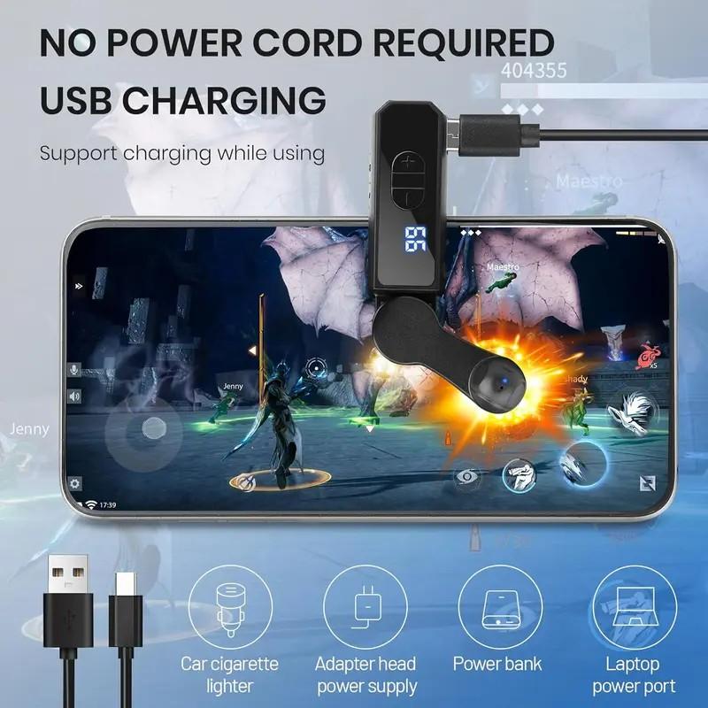 Automatic Clicker Adjustable Speed Phone Tap Wireless Silent Portable Fast Click Auto Screen Clicker, Mobile Accessories, Phone Accessory