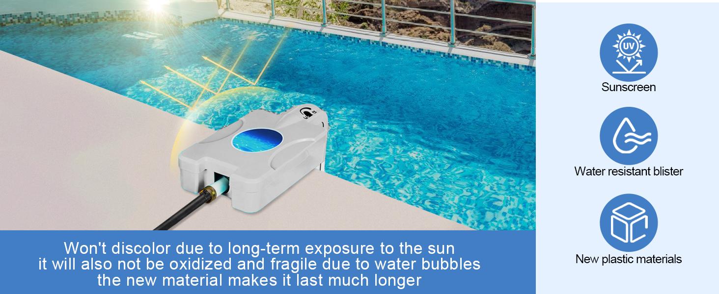 2026 Upgrade Automatic Pool Filler, Pool Water Leveler Auto Fill, Pool Auto Fill Float Valve, Water Leveler Control Sentry, Swimming Pool, Spa, Pond Water Leveler filler automatic, 5 Years Warranty