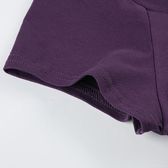 Women's Plain Tee, Casual Short-Sleeve T-Shirt, Ladies' Summer Clothes for Daily Wear