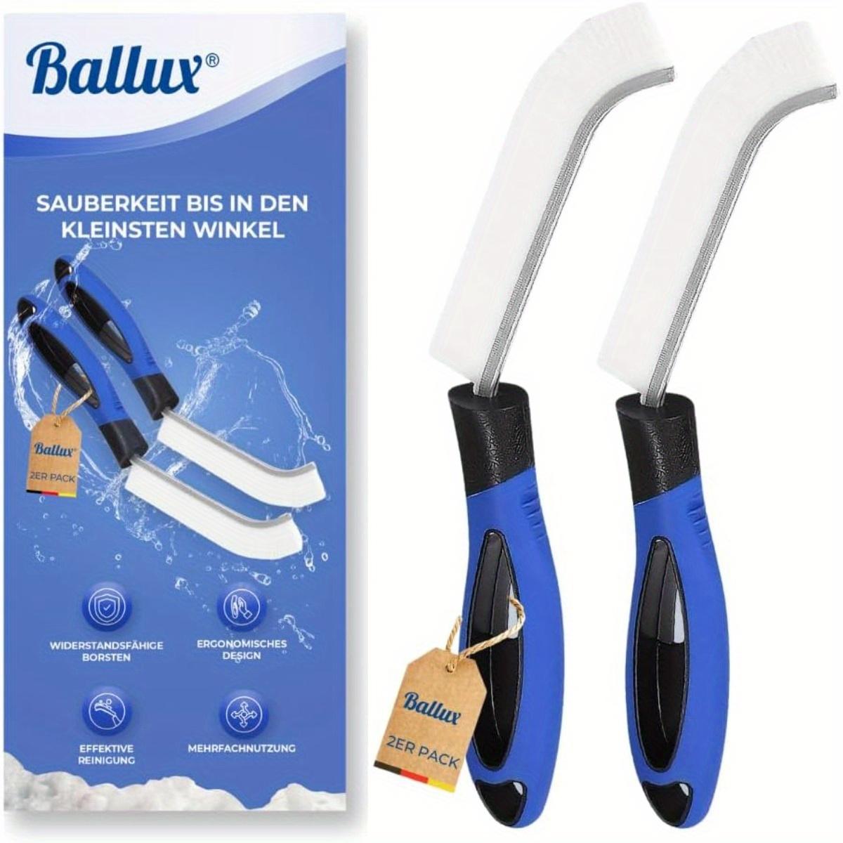 Crevice Cleaning Brush Brush Bathroom Set of 2 - Cleaning Brush & Tile Brush with Hard Bristles for Bathroom, Kitchen, Grout & Narrow Crevices - Hand Brush & Scrubber Against Dirt