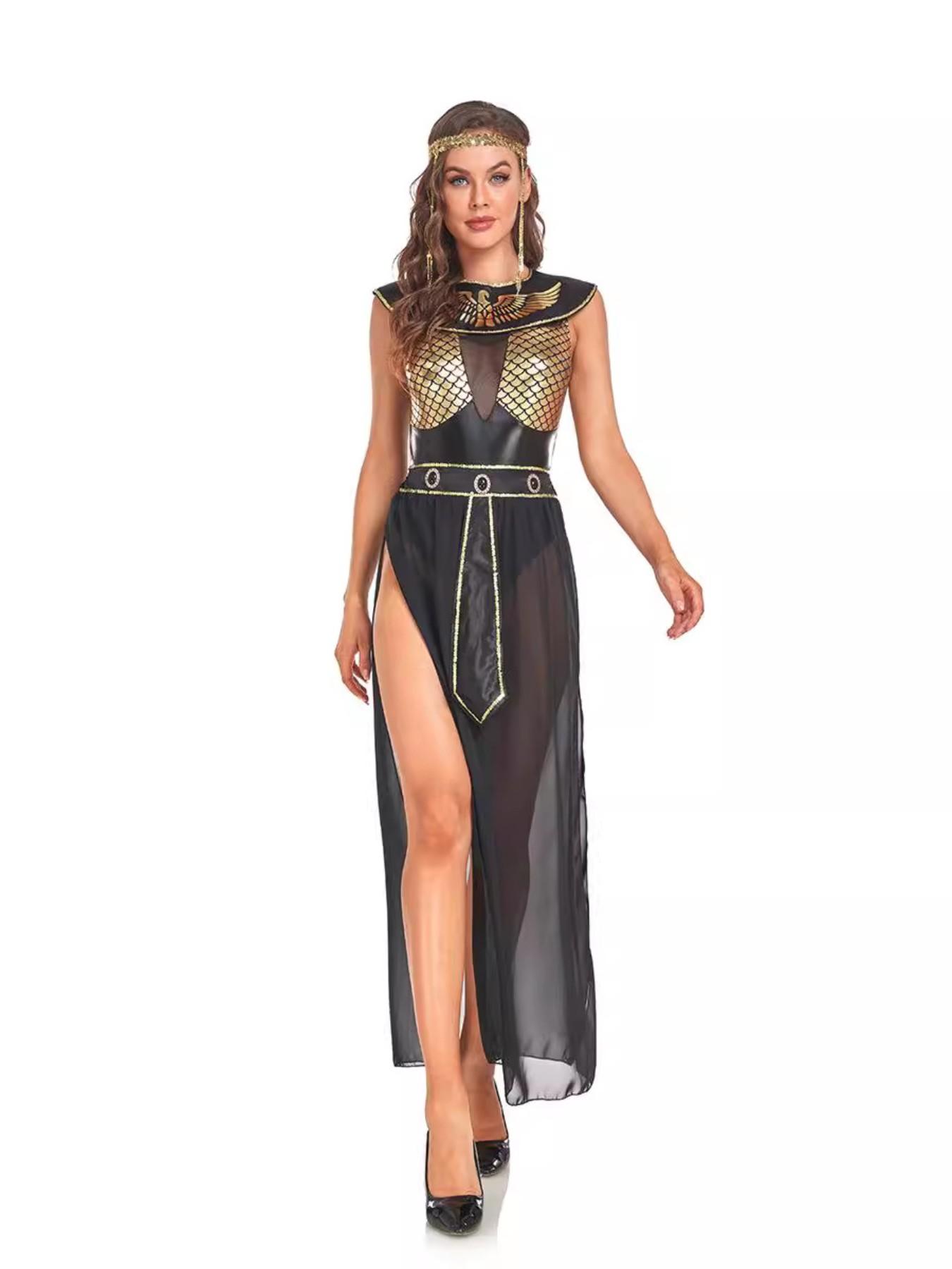 Ancient Egypt Egyptian Costume for Adult Cleopatra Queen Cosplay Carnival Party Party Dress