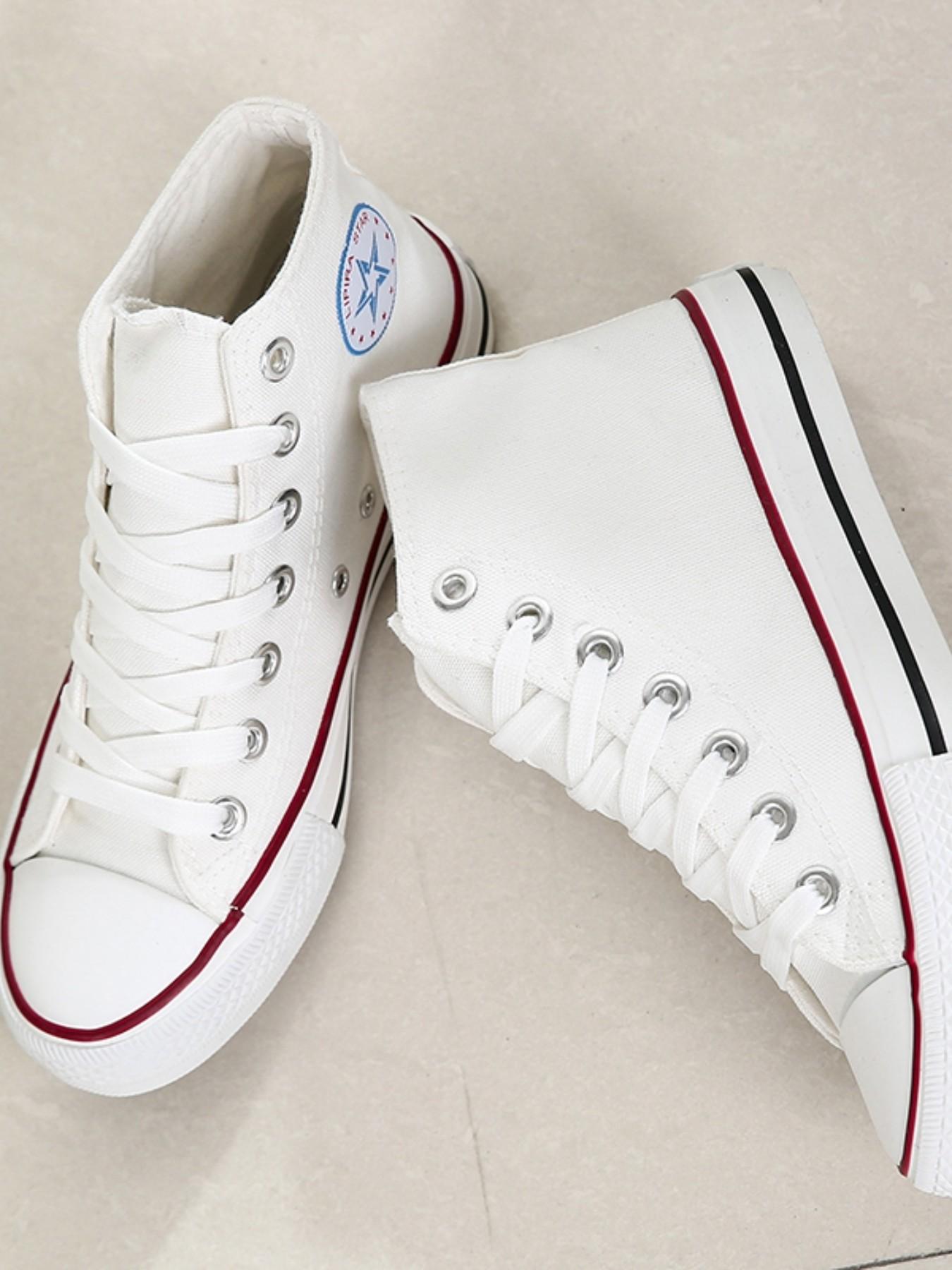 Spring Summer Couples Canvas Shoes, Cthulhu Style High Top Soft Sole, Comfortable Men's Casual Sneakers, All Season Outdoor Sports Shoes