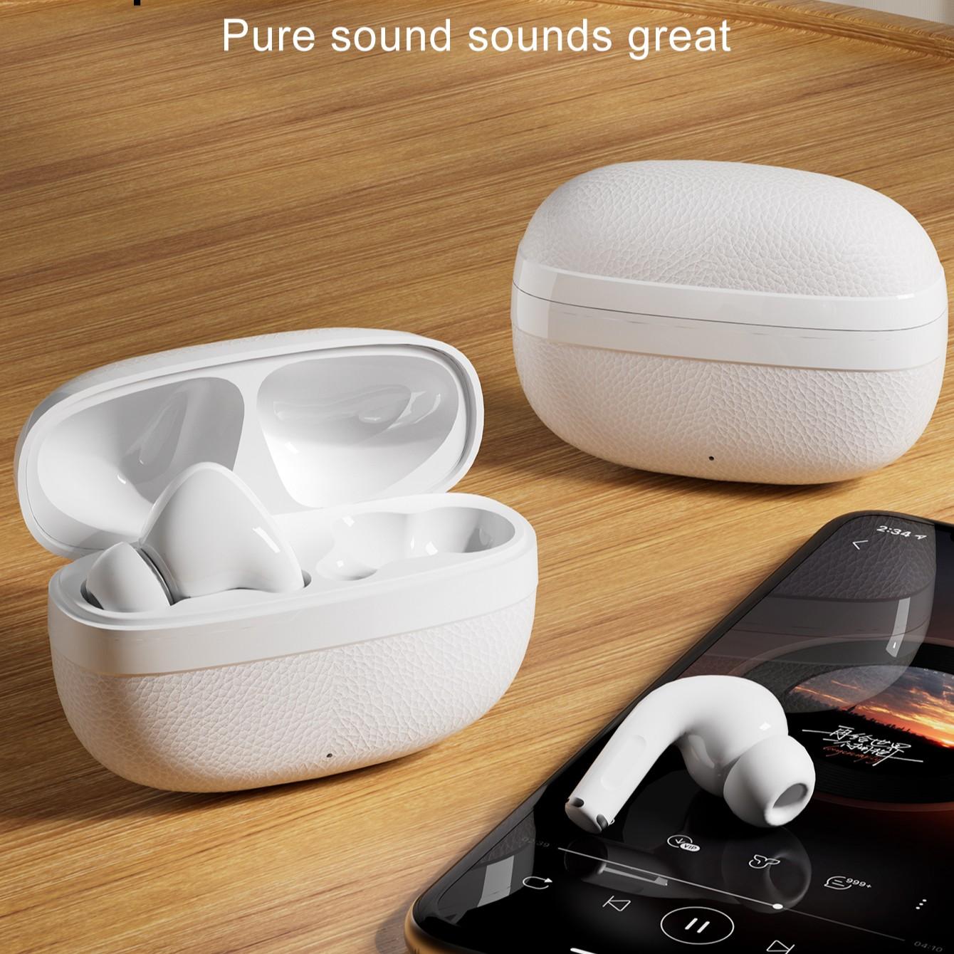 Wireless Earbuds Bluetooth-compatible Compatible Noise Cancelling Clear Sound Gaming Sports Office Use Waterproof USB PD Charging Lithium Polymer Batteries