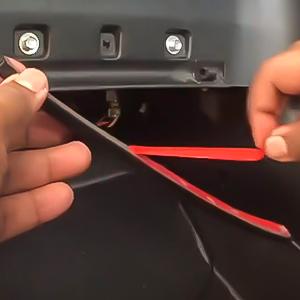 Nilight 4PCS 48 LED Interior Lights DC 12V Multicolor Music Car Strip Light Under Dash Lighting Kit with Sound Active Function and Wireless Remote Control Super Bright Dual Row dealsforyoudays