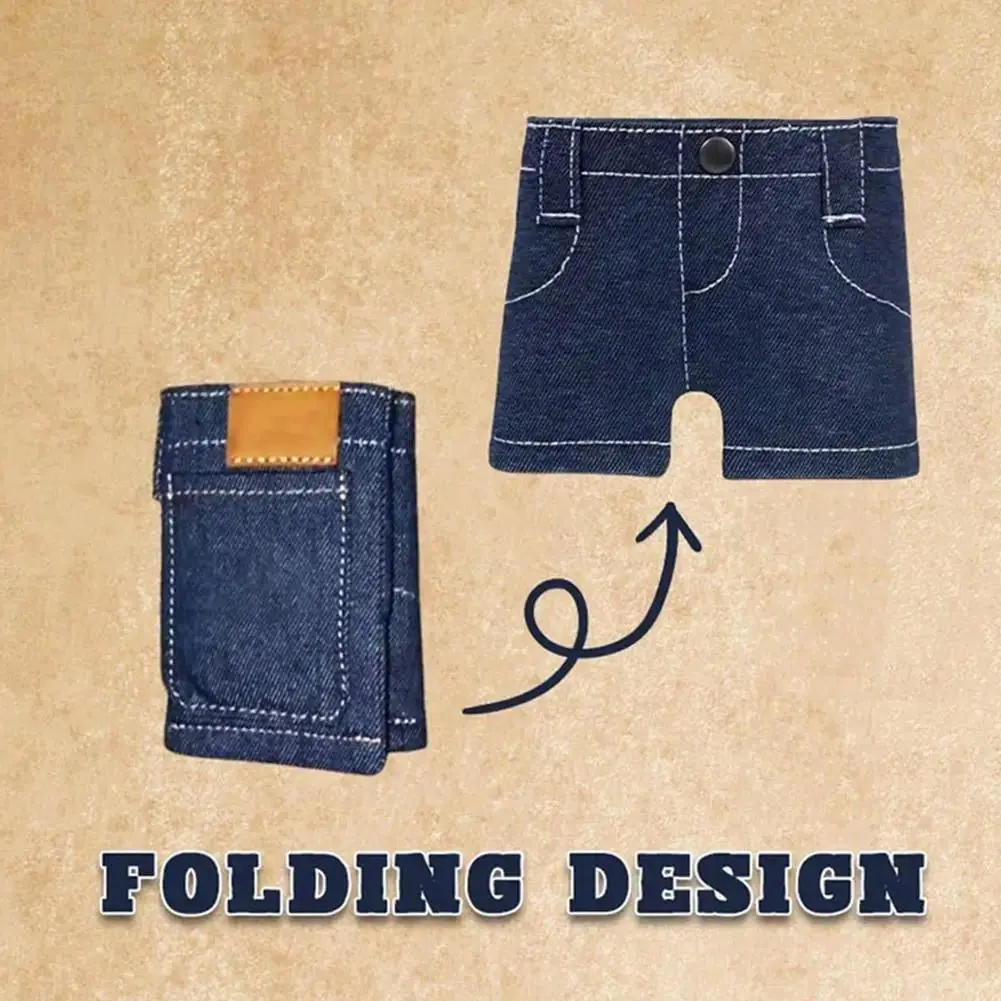 Mini Great Jeans Wallet Vintage Style Women's Wallet New Model Coin Purse Multi-functional Large Capacity Jeans Wallet Gift