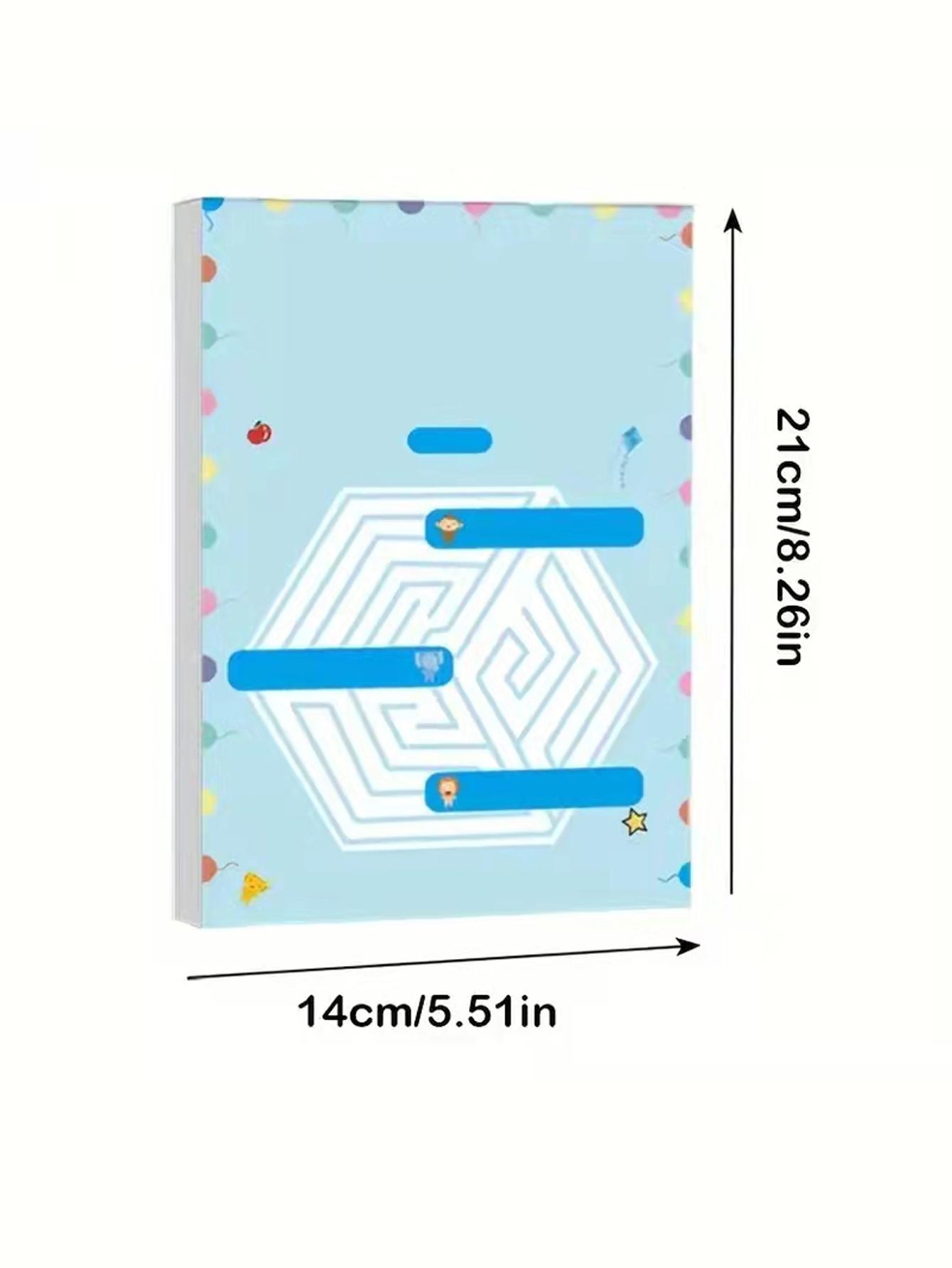 Maze Game Book for Focus Training, Interactive Learning Tool, Early Education Toy for Kids, Perfect Gift for Back-To-School Season