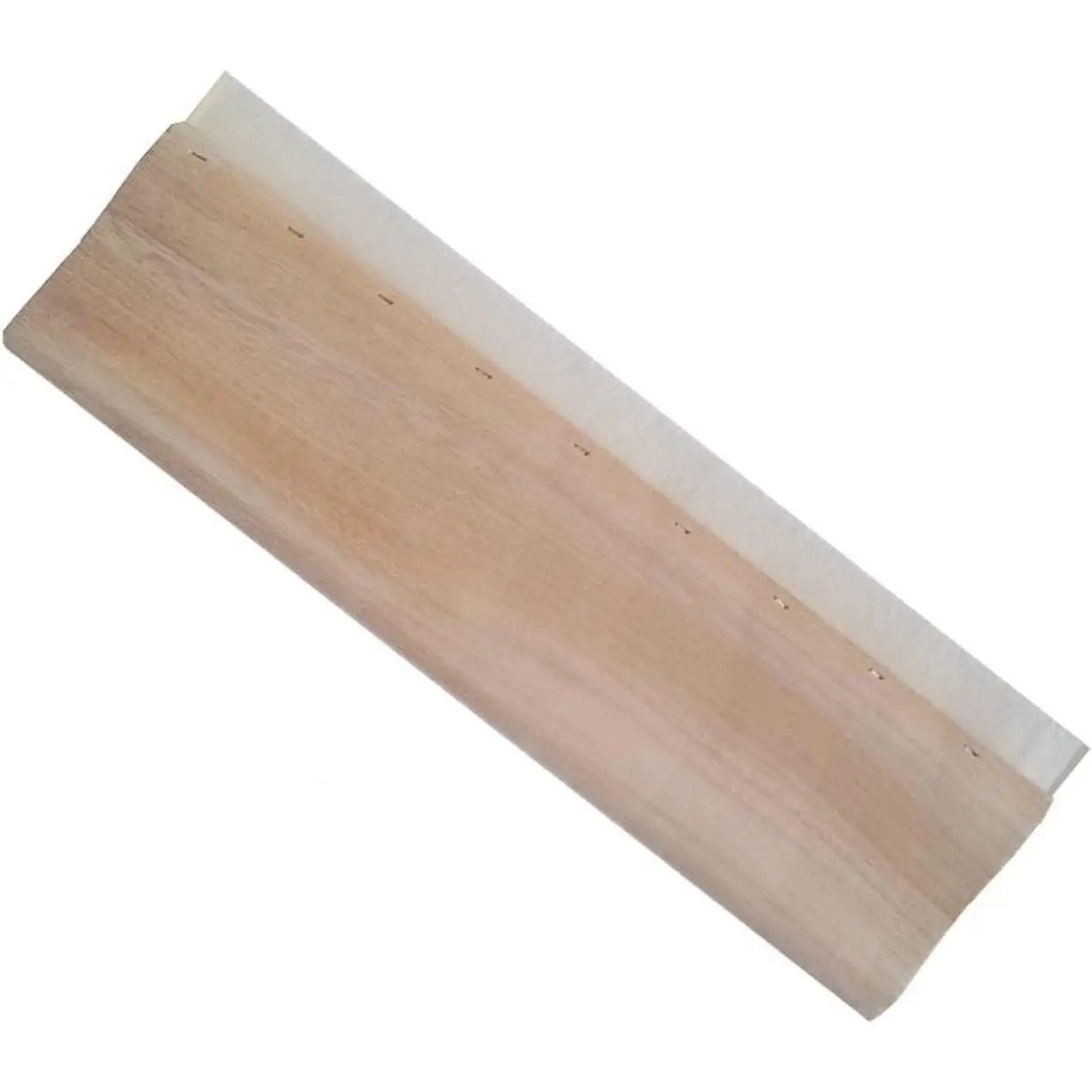 Screen Printing Squeegee Ink Squeegee Wooden Water Scraper 65 Durometer 13nches Long 4 inches Wide with Rubber Blade and Wooden Handle