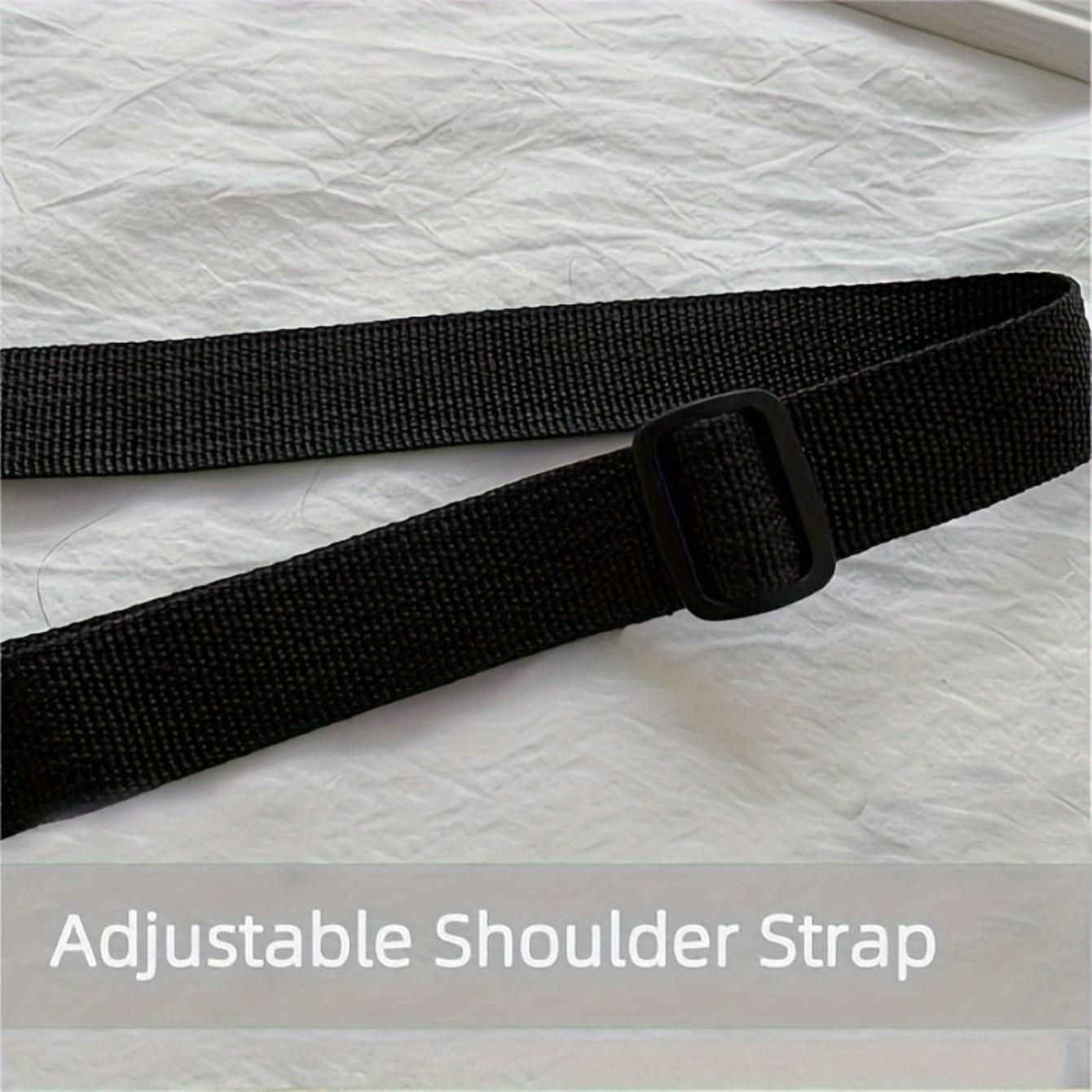 A Red Santa Printed Crossbody Bag, Festive Shoulder Bag, Gift