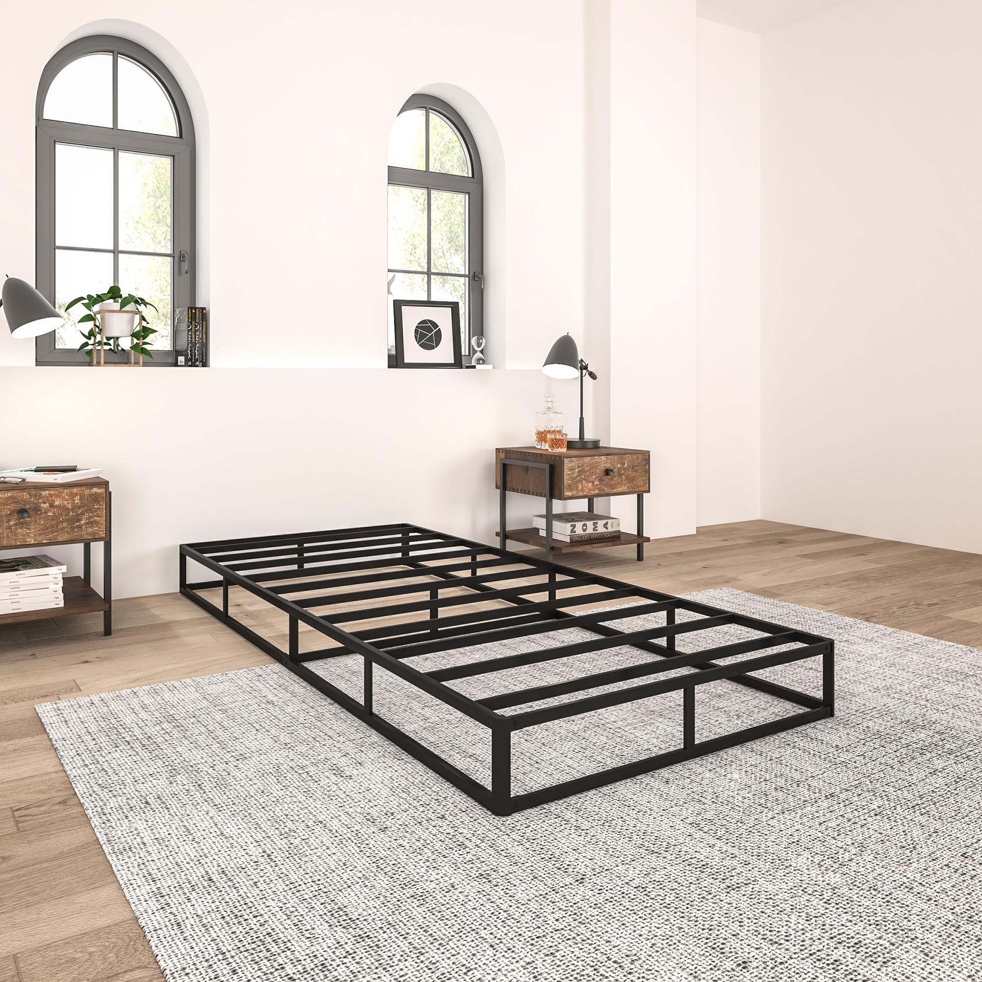 Edenza-Queen Box Spring 5 7 9 Inch, Heavy Duty Mattress BoxSpring Foundation, Sturdy Queen Box Springs for Bed with Fabric Cover Set, Easy Assembly, Noise Free Edenza-Queen Box Spring 5 7 9 Inch, Heavy Duty Mattress BoxSpring Foundation, Sturdy Queen Box Springs for Bed with Fabric Cover Set, Easy Assembly, Noise Free