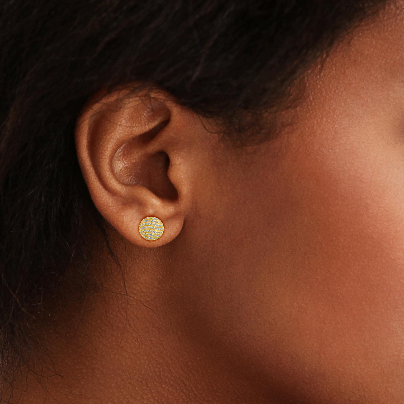 Delzzad 18K Gold-Plated Ice Wave Studs Earrings VVS Synthetic Moissanite S925 Stud Unisex Earrings Jewelry Perfect Birthday Motherâs Day Christmas Gift for Men Women Silver Earrings Golden Earrings Wedding Set Delzzad 18K Gold-Plated Ice Wave Studs Earrings VVS Synthetic Moissanite S925 Stud Unisex Earrings Jewelry Perfect Birthday Motherâs Day Christmas Gift for Men Women Silver Earrings Golden Earrings Wedding Set